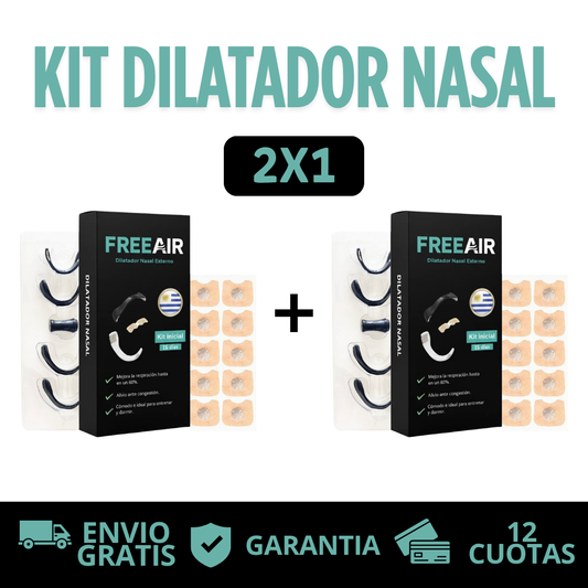 2x1 PROMO | KIT DILATADOR NASAL 30 Dias